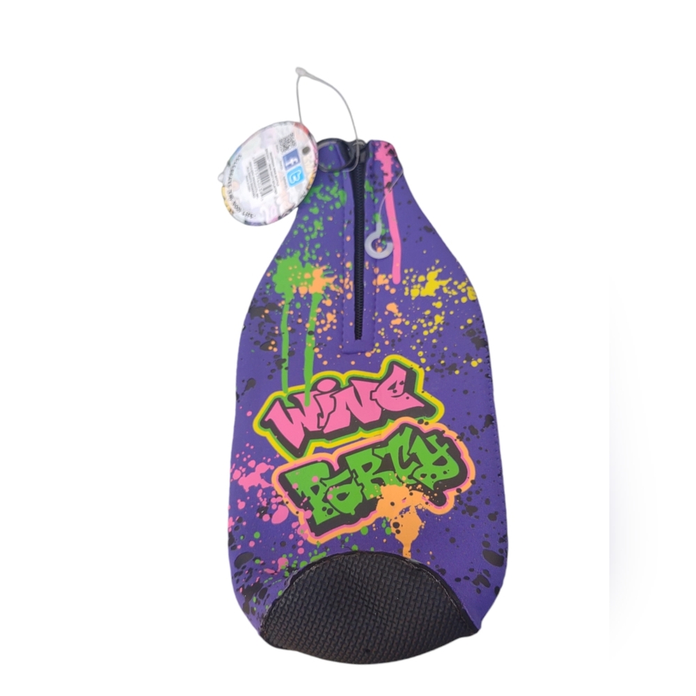 Wine Bottle Koozie Holder New